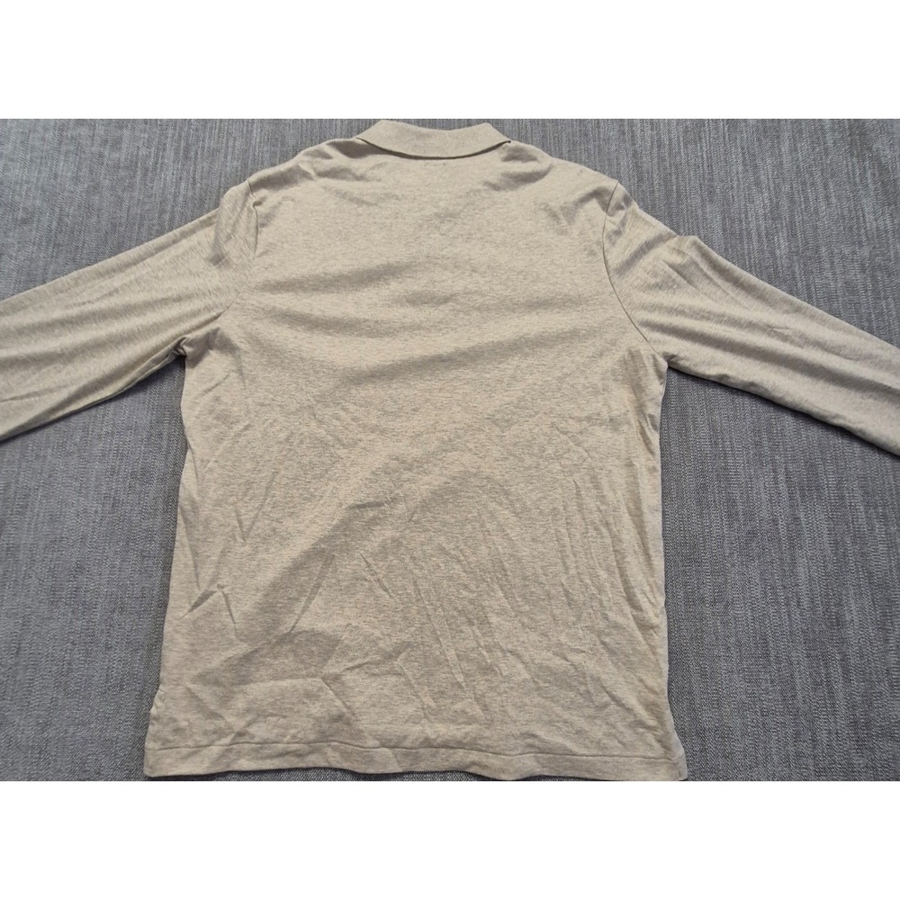 Polo Ralph Lauren men's M Long Sleeve Polo Shirt Classic Fit Tan 100% Cotton NWT - Picture 13 of 16
